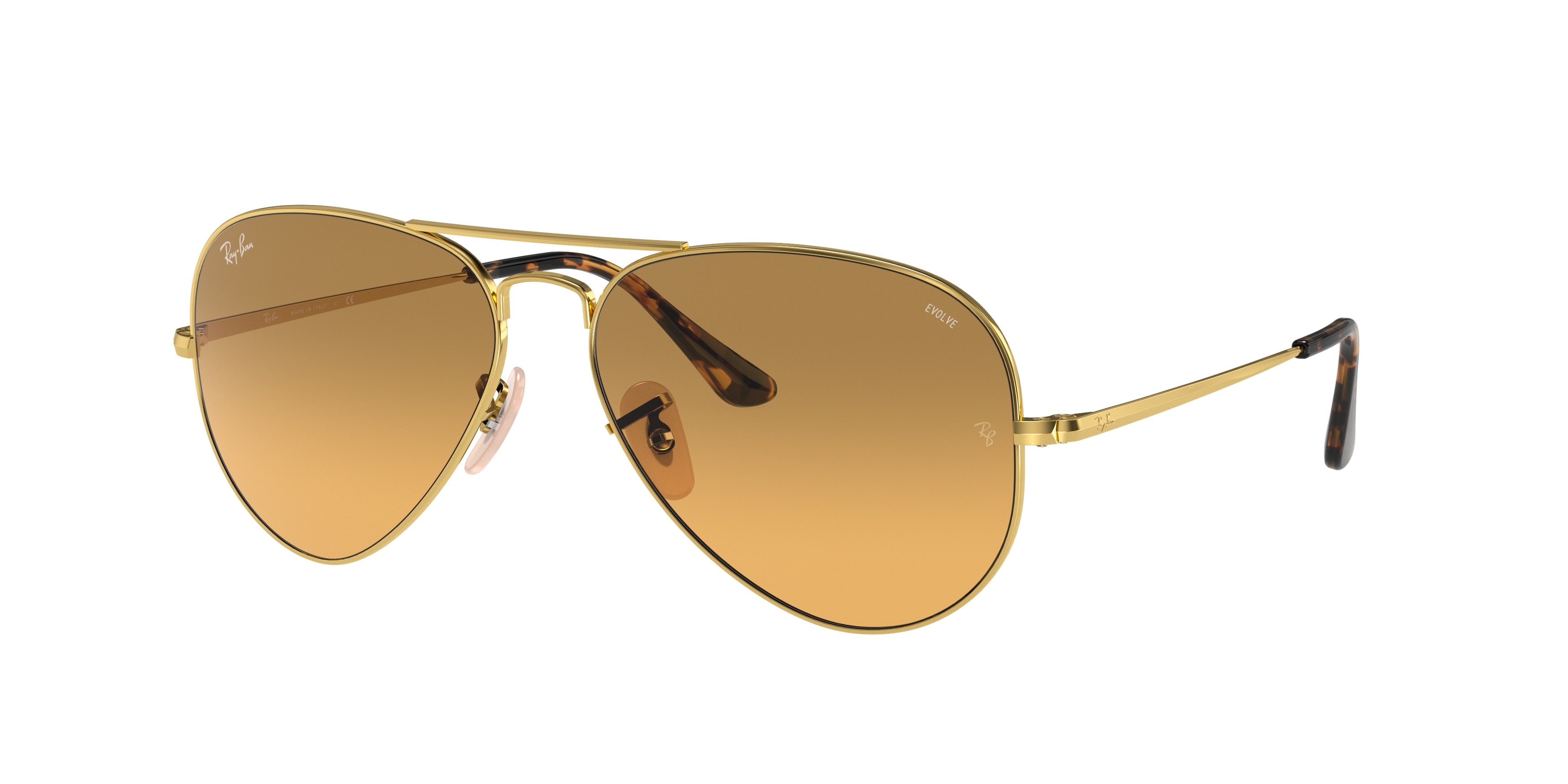 Ray Ban RB3689 9150AC Aviator Metal Ii